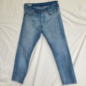 Levi’s 501 button fly tapered jeans ST size 30 x 28